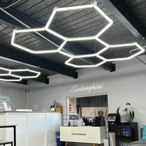 Hexagon led lampe - 5x,