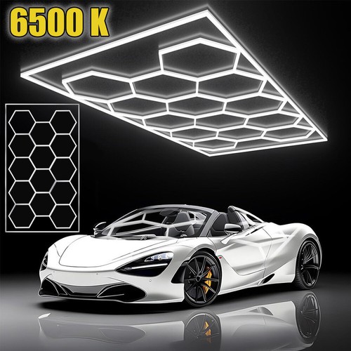 14x hexagon led lampe - hexagon,