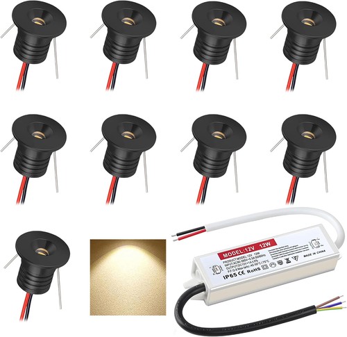 Led einbaustrahler 12v - 12v, 1w