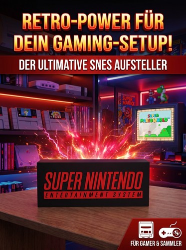 Super nintendo led lightbox - nintendo,
