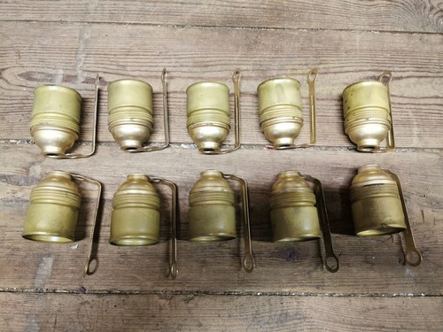 10x antike e27 winkel fassung - antike,