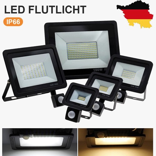 Led fluter strahler mit - led,