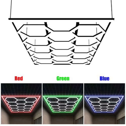 14x hexagon led - lampe, röhren